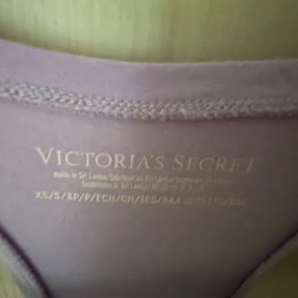 New Victoria’s Secret Lavender Racerback Tank Dress w/ Side Slit - Picture 2 of 4